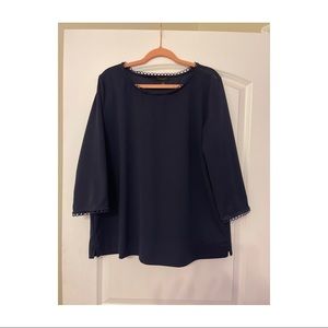 Ann Taylor navy top